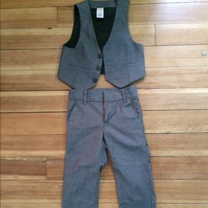 Boys Formal slacks and vest